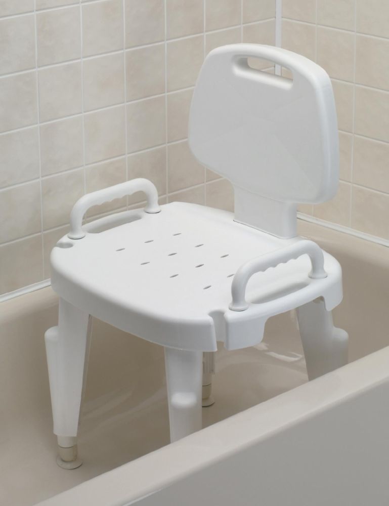 Ableware Adjustable Shower Seat - with Arms & Back at Kmart.com