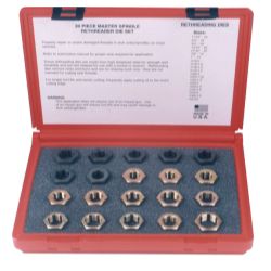 RETHREADER SPINDLE DIE SET 20PC