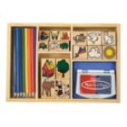 Melissa & Doug Deluxe Stamp Set