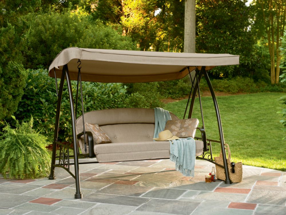 Garden Oasis Deluxe 3 Person Swing at Sears.com