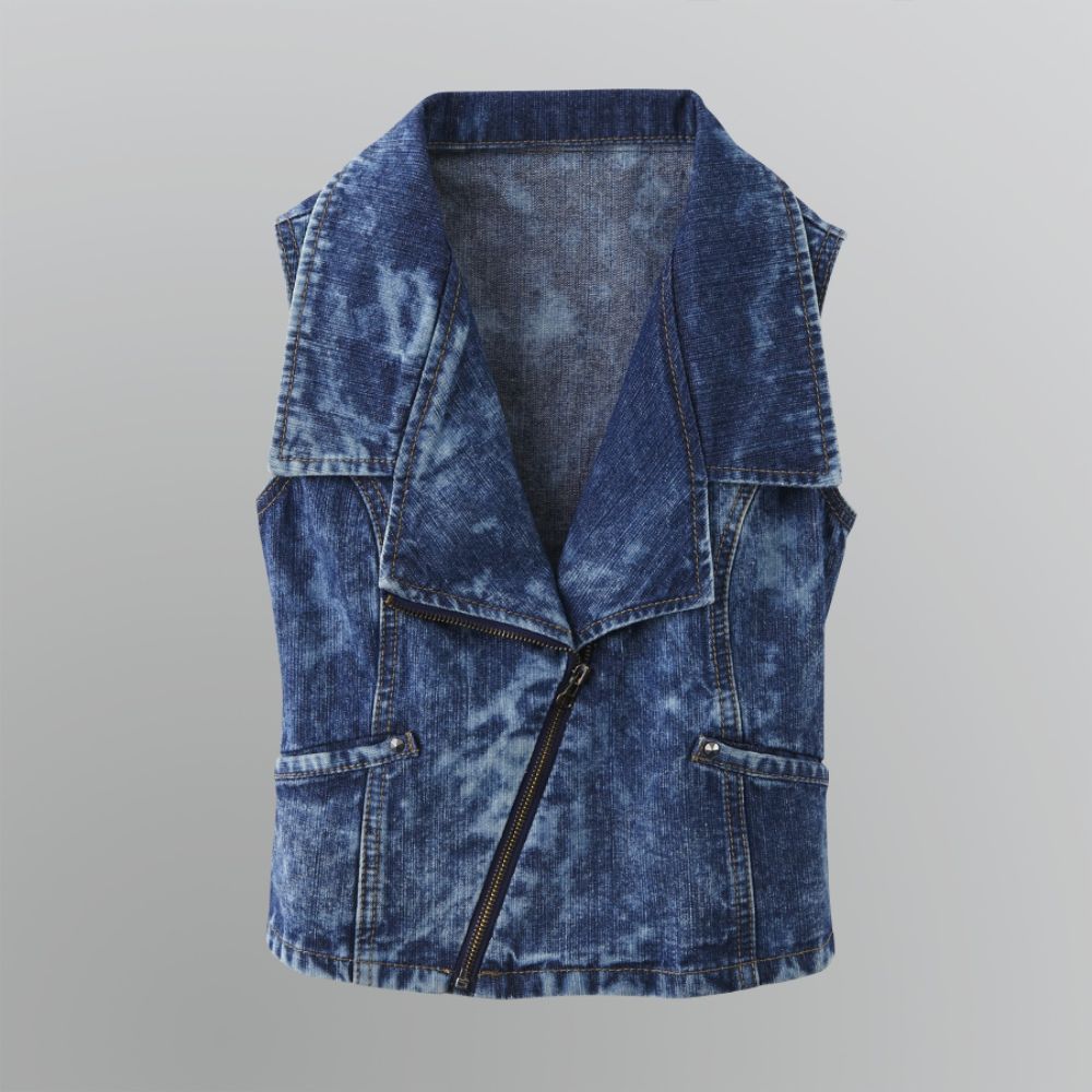 Bongo Girl's Acid Wash Denim Vest at Kmart.com