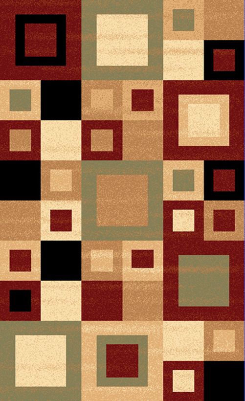 Dynamic Rugs Yazd 5.3X7.7 8960-340 Red/Sage at Kmart.com
