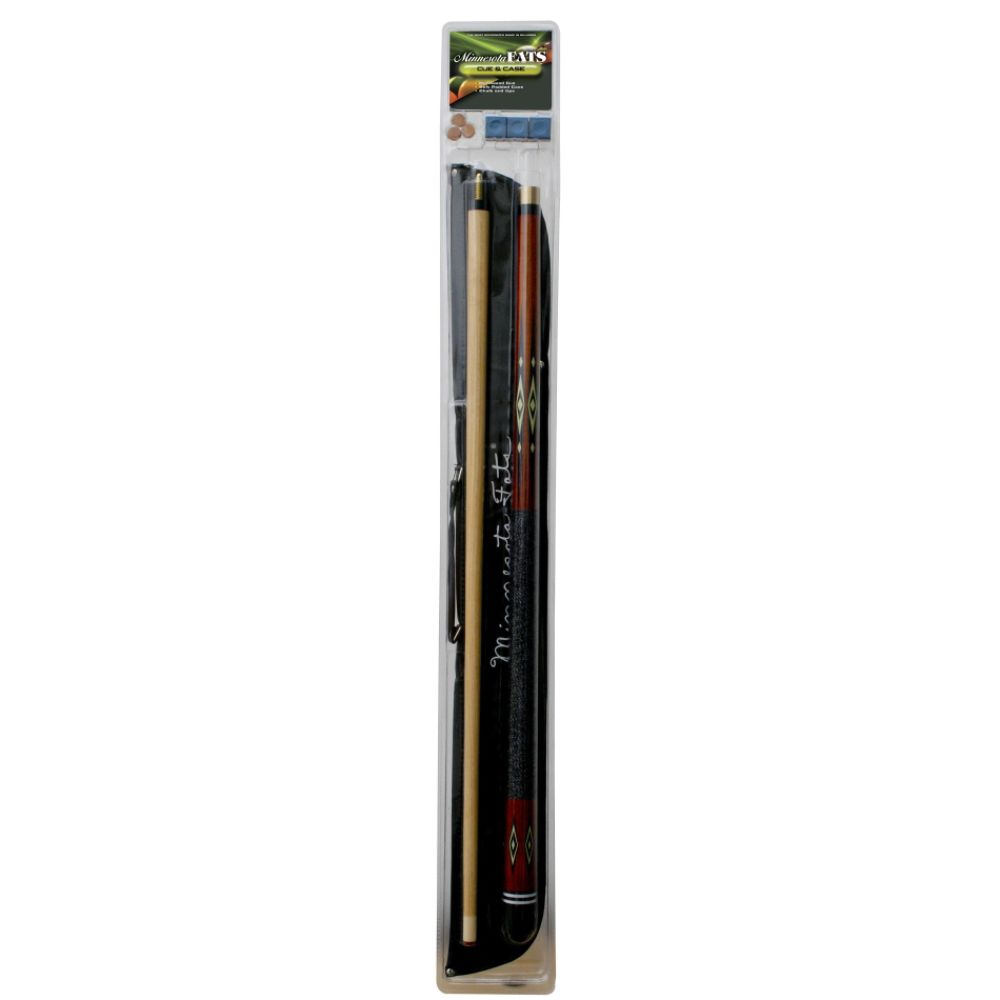 DMI Sports Minnesota Fats Hardwood Cue and Case Combo