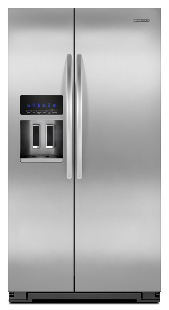 Kitchenaid 26.4 Cu. Ft. Side-By-Side Refrigerator - Stainless Steel
