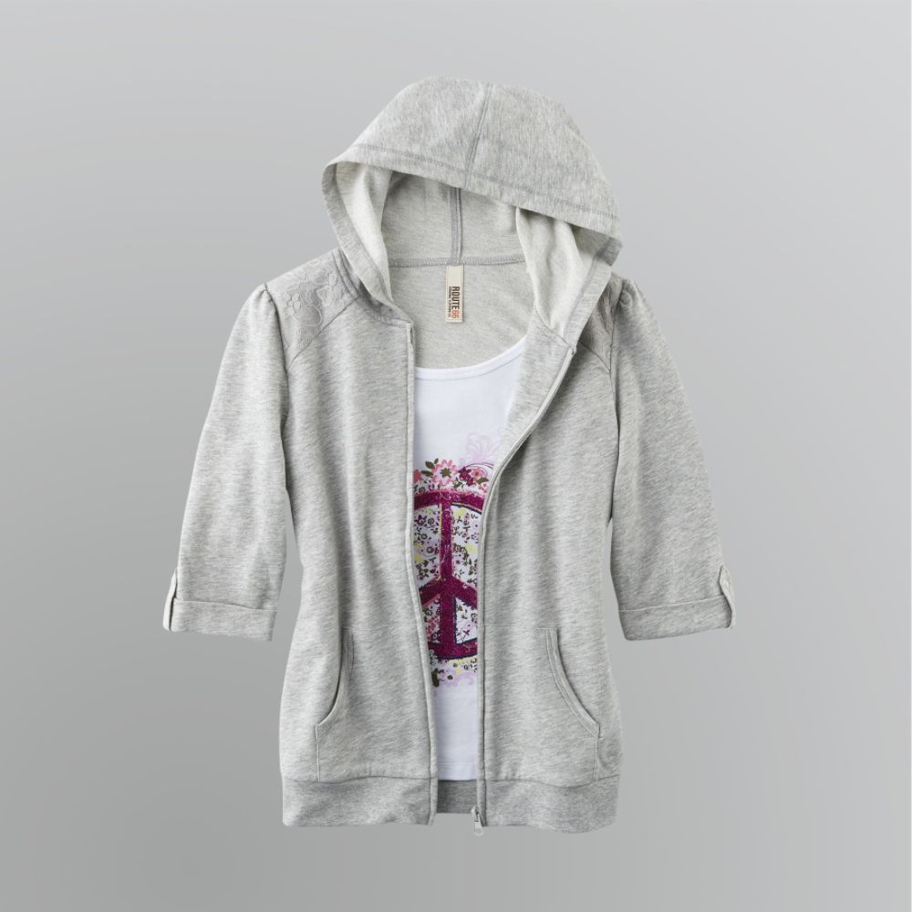 Route 66 Girl's Total Package Hooded Top at Kmart.com