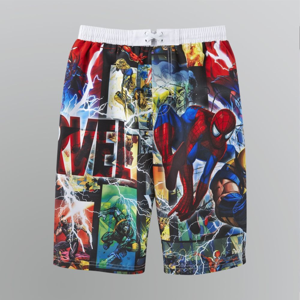 Marvel Boy's Superhero Swim Trunks at Kmart.com