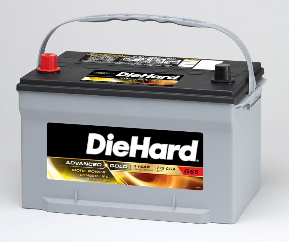 DieHard Advanced Gold AGM Battery - Group Size 65 (Price with Exchange) at Sears.com