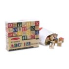 Melissa & Doug Wooden ABC/123 Blocks