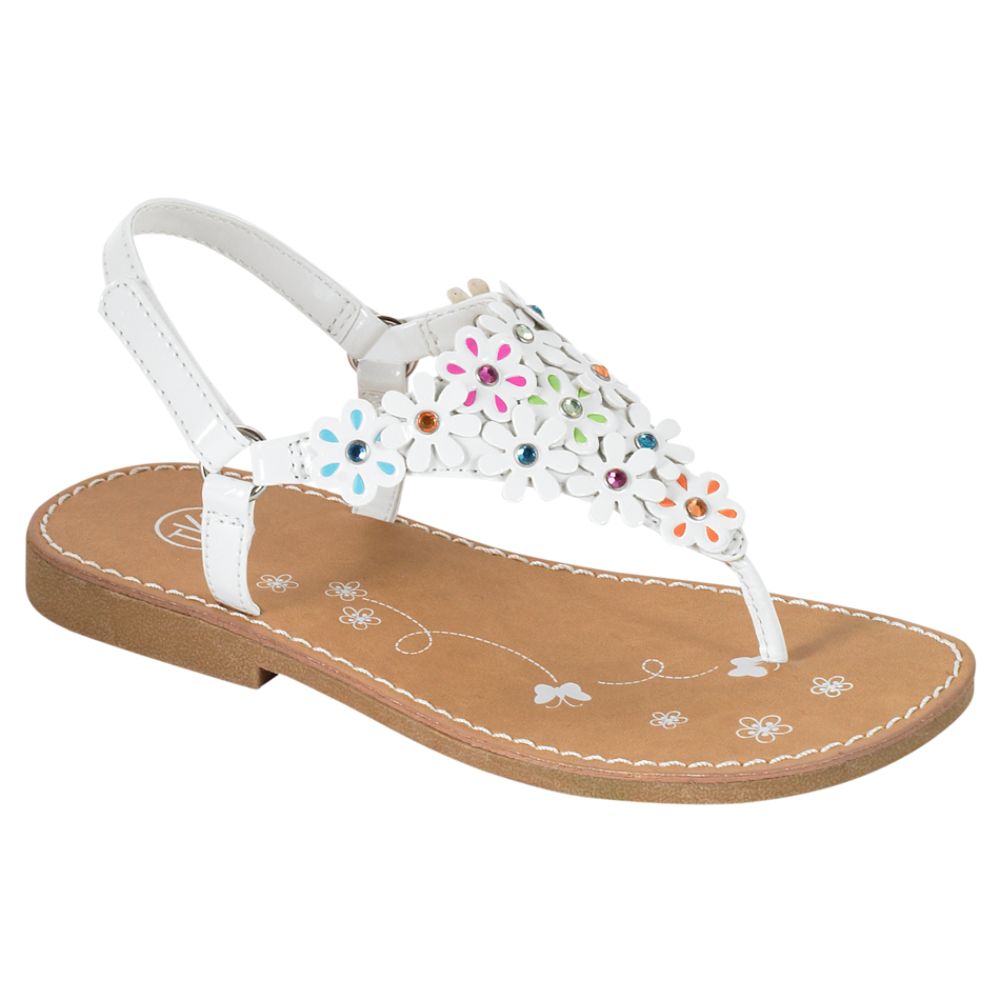TKS Girl's Sandal Sheila - White at Kmart.com