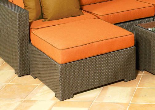 Chicago Wicker Melrose Ottoman at Kmart.com