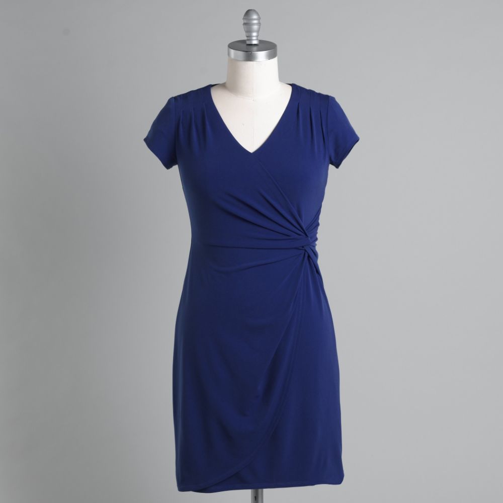 Ronni Nicole Women's Knotted Front Cap Sleeve Dress at Sears.com