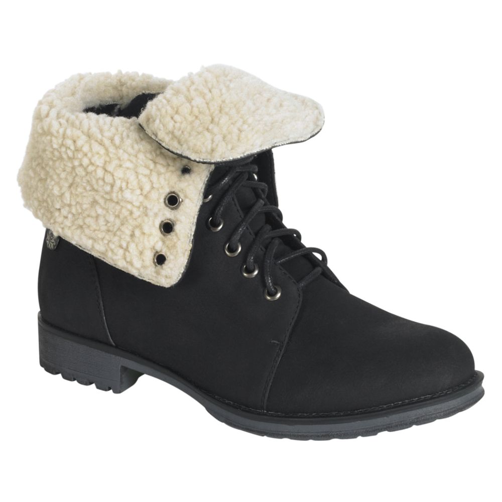 Yoki Women's Wanda Flat Bootie- Black at Kmart.com