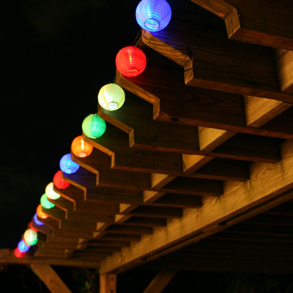 Solar Chinese Lantern 20 Light String Set at Sears.com