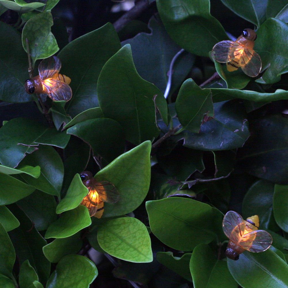 Solar LED Light Sets: Bumblebee 15-Light Set $12.59