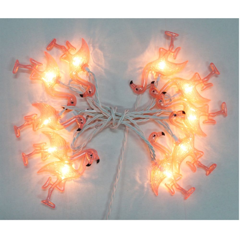 Garden Oasis 10 Ct. Pink Flamingo Light Set at Kmart.com