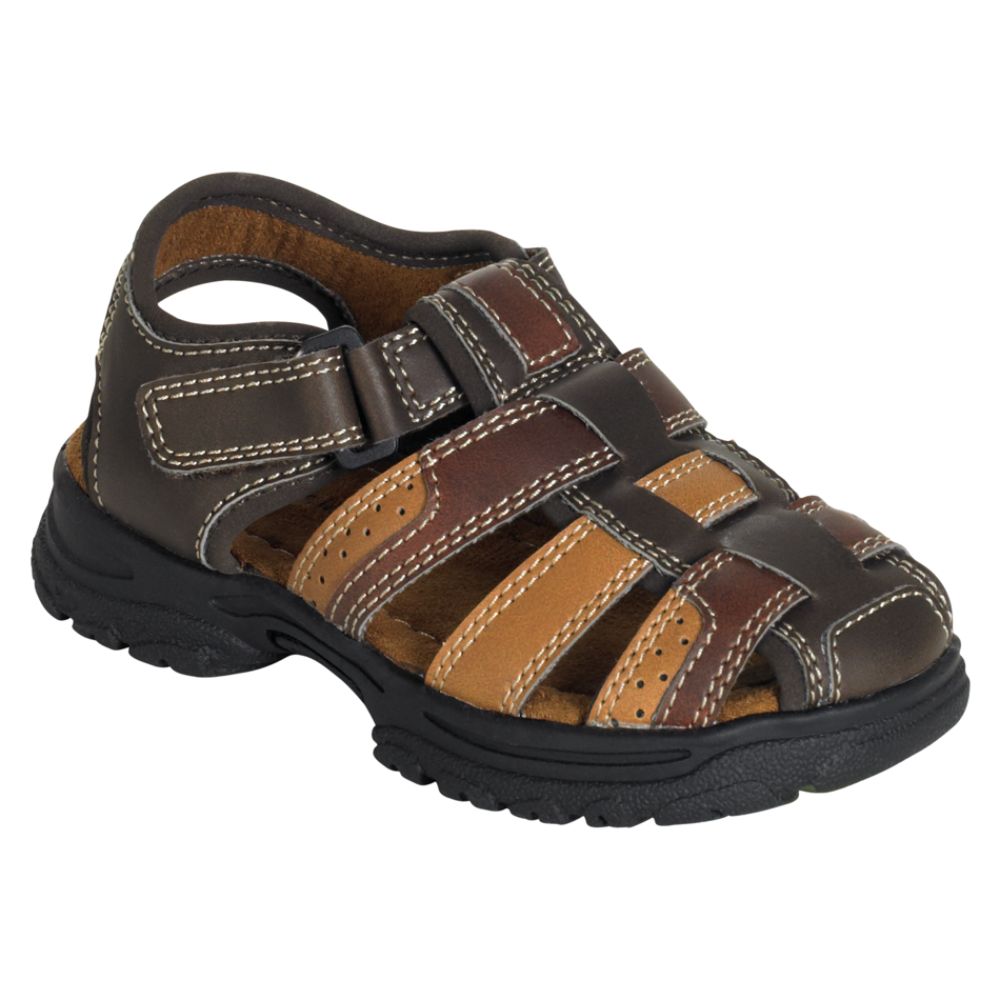 WonderKids Toddler Boy's Alejandres Sandal - Brown at Kmart.com