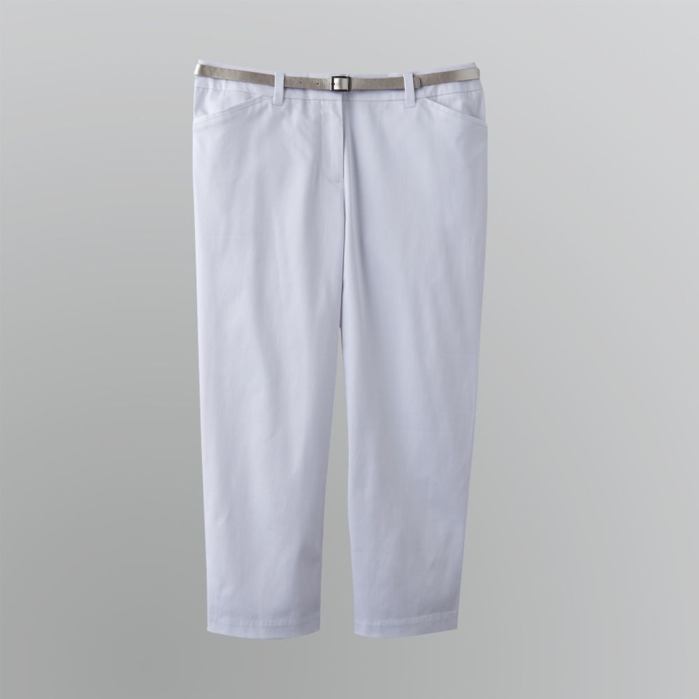 Women's Sheen Capri Pants