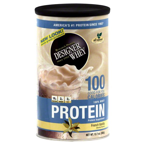Designer Whey 100% Whey Protein, French Vanilla, 12.7 oz at Kmart.com