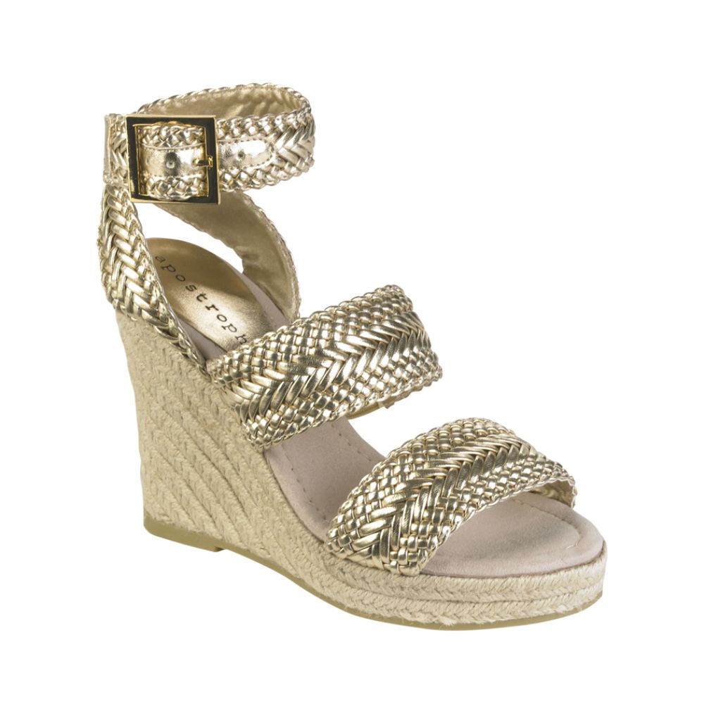 Apostrophe Women's Sandal Audrey - Gold at Sears.com