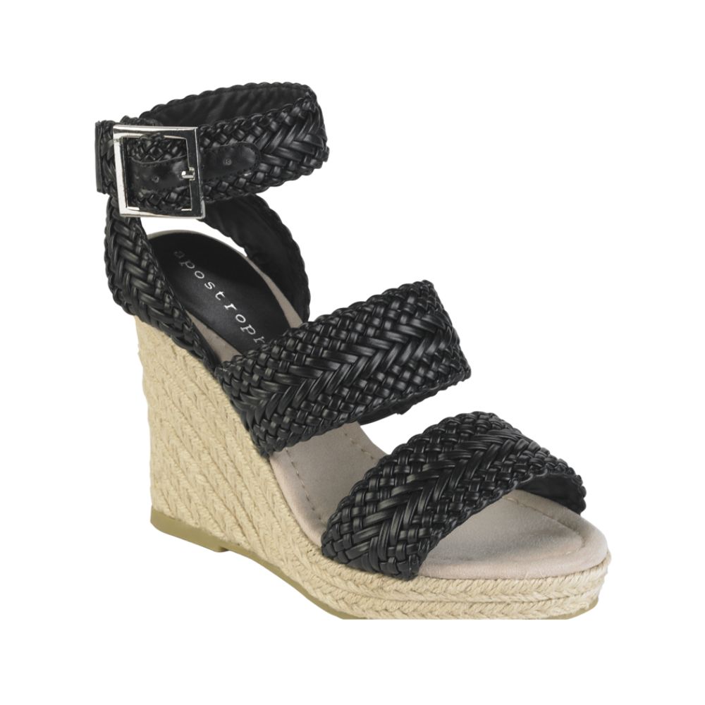 Apostrophe Women's Sandal Audrey - Black at Sears.com