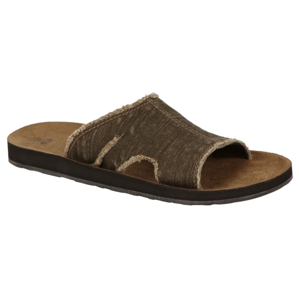 Route 66 Men's Malcom Fringe Slide - Sand