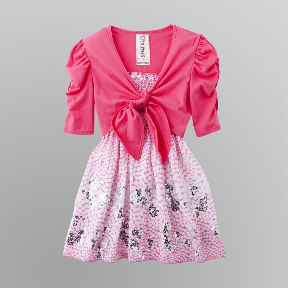 Bongo Girl's Plus Sundress & Shrug Ensemble