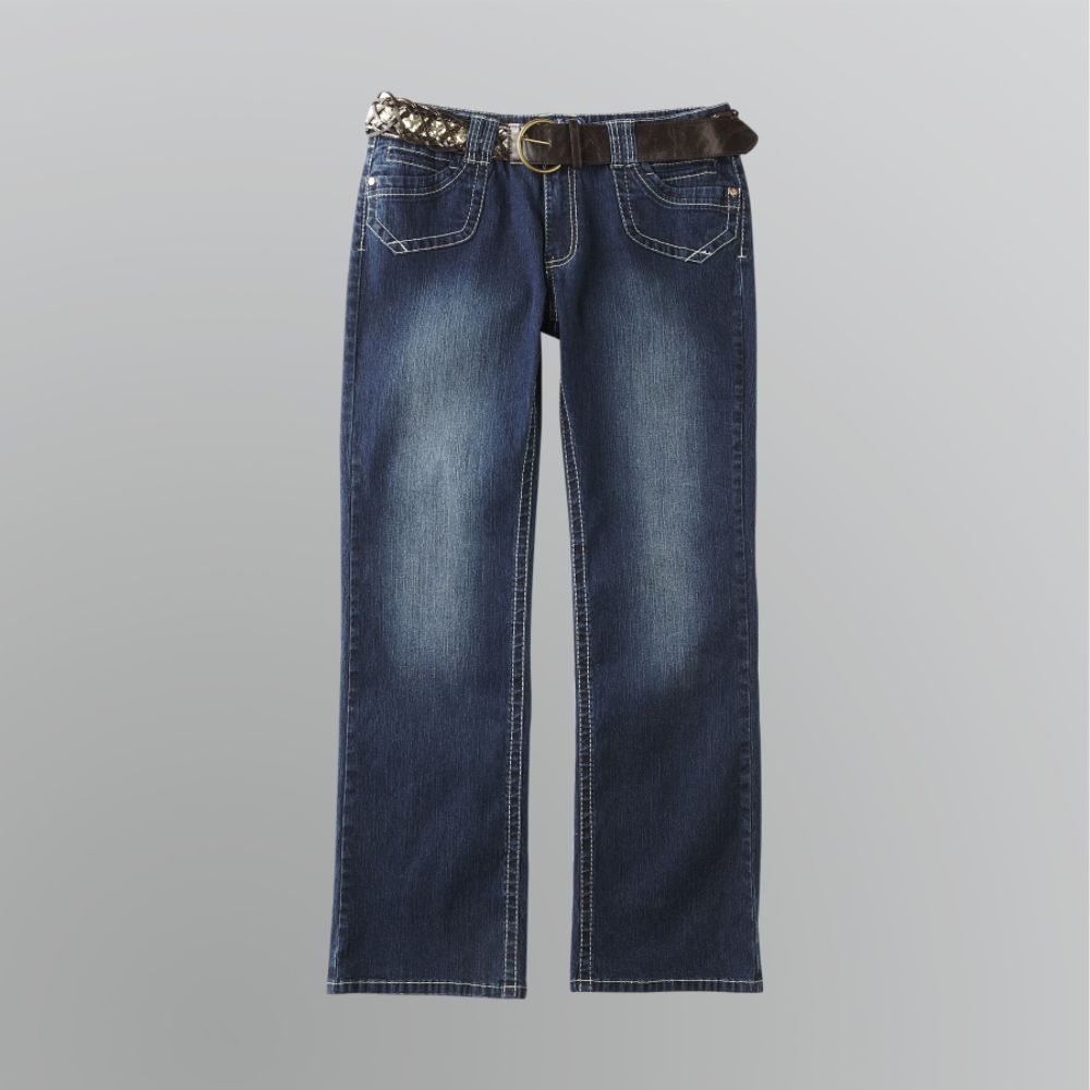 Angels Women's Plus Pockets Boot Cut Jean