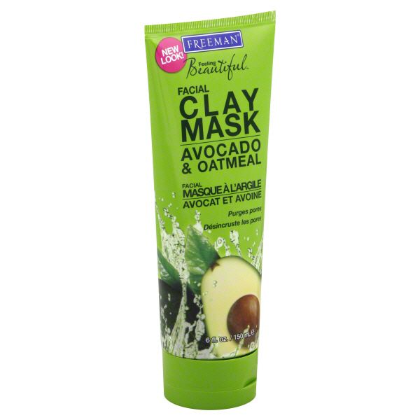 Freeman Feeling Beautiful Facial Mask, Clay, Avocado & Oatmeal, 6 fl oz (150 ml) at Kmart.com