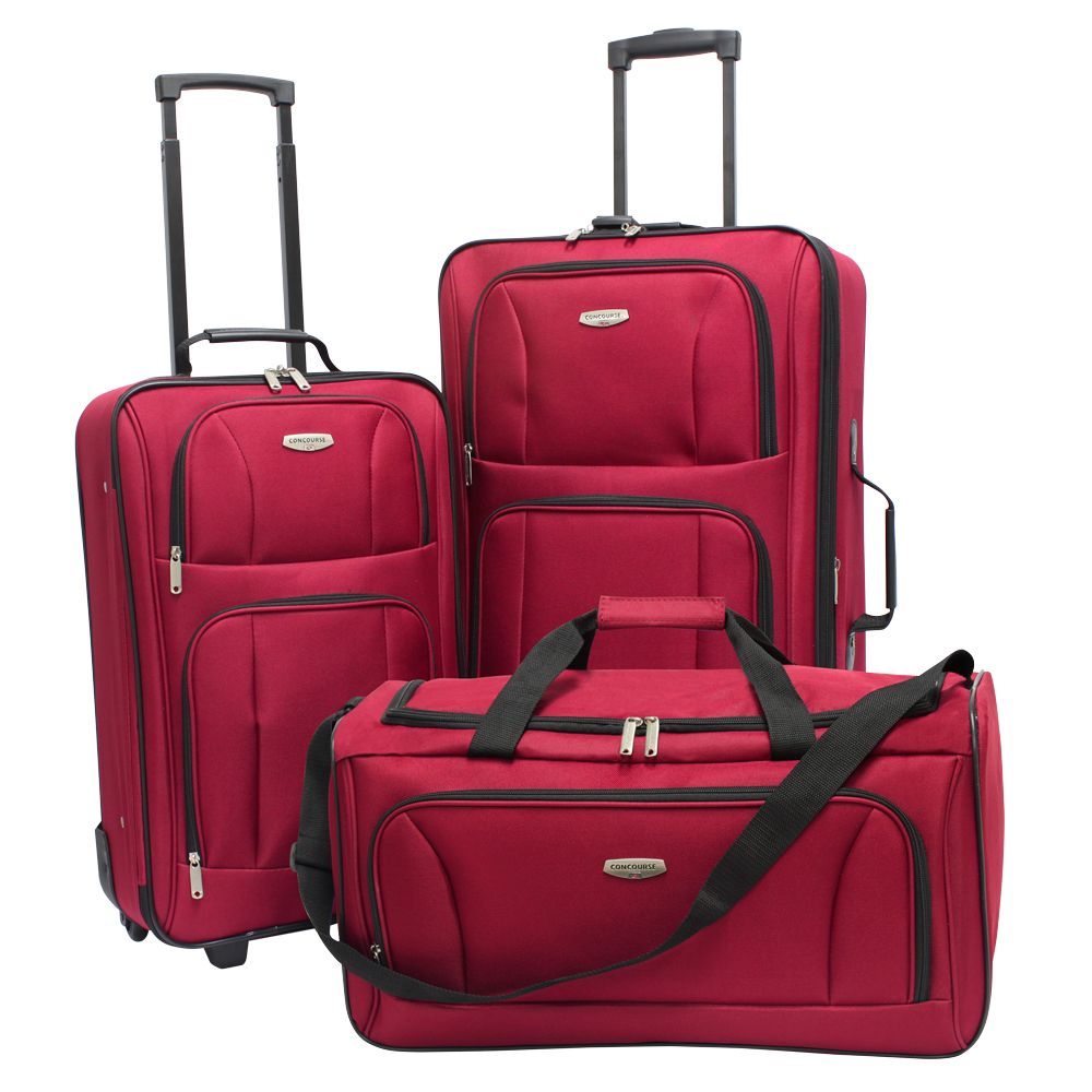 Leather Rolling Luggage on Luggage Sets   Suitcases   Shop Leather   Rolling Luggage At Kmart