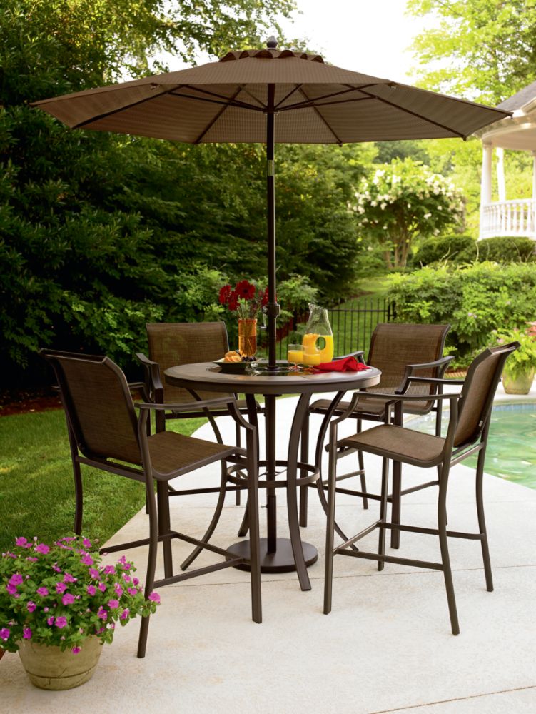 Garden Oasis Cooper Lighted High Dining Table at Kmart.com