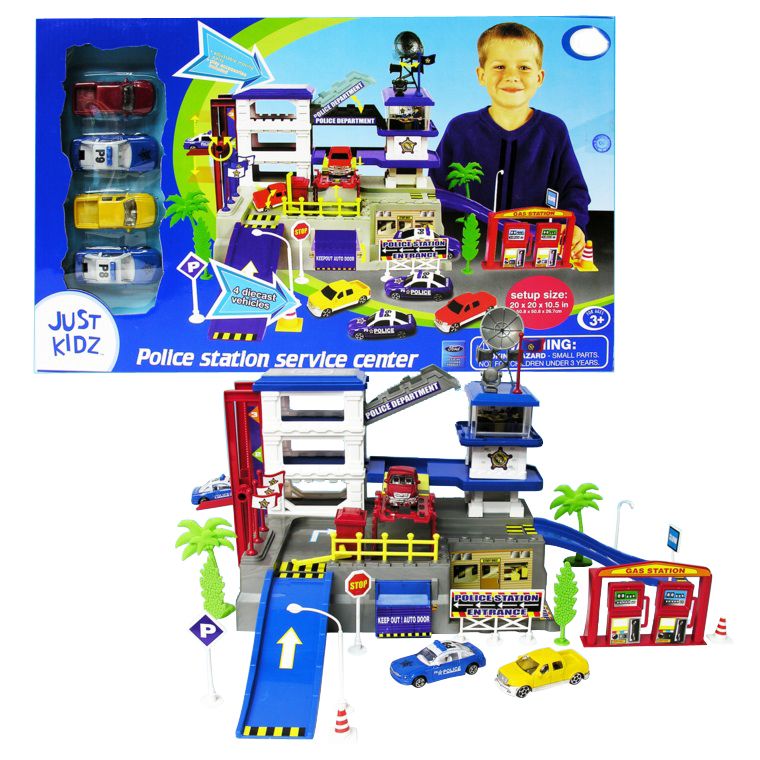Just Kidz Die Cast Police Station at Kmart.com