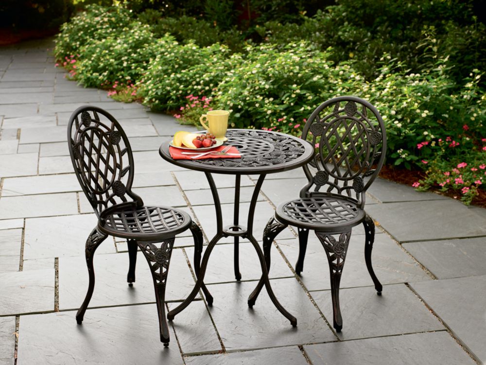 Country Living Cast Iron & Aluminum Bistro Set at Sears.com