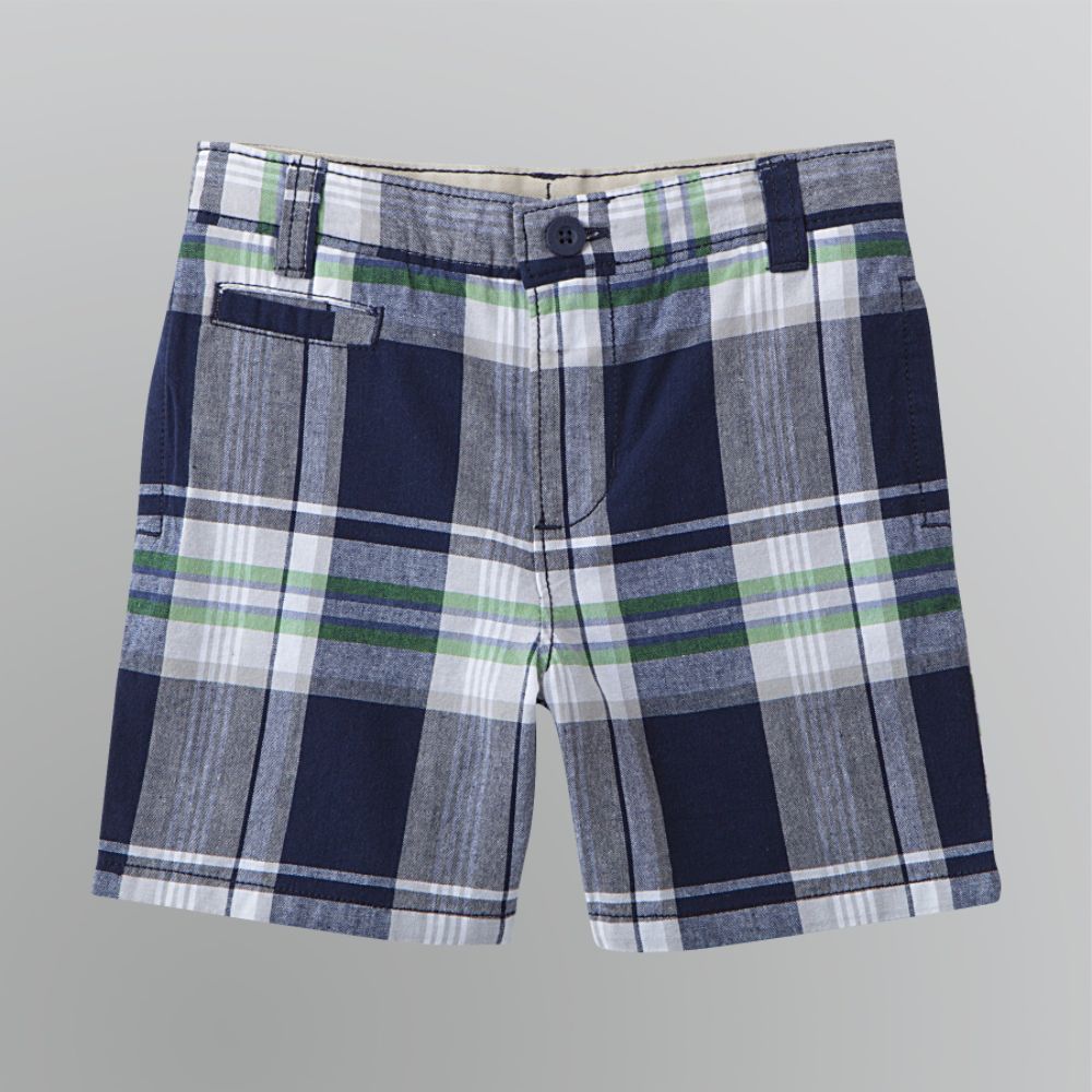 WonderKids Infant and Toddler Boy's Plaid Shorts at Kmart.com