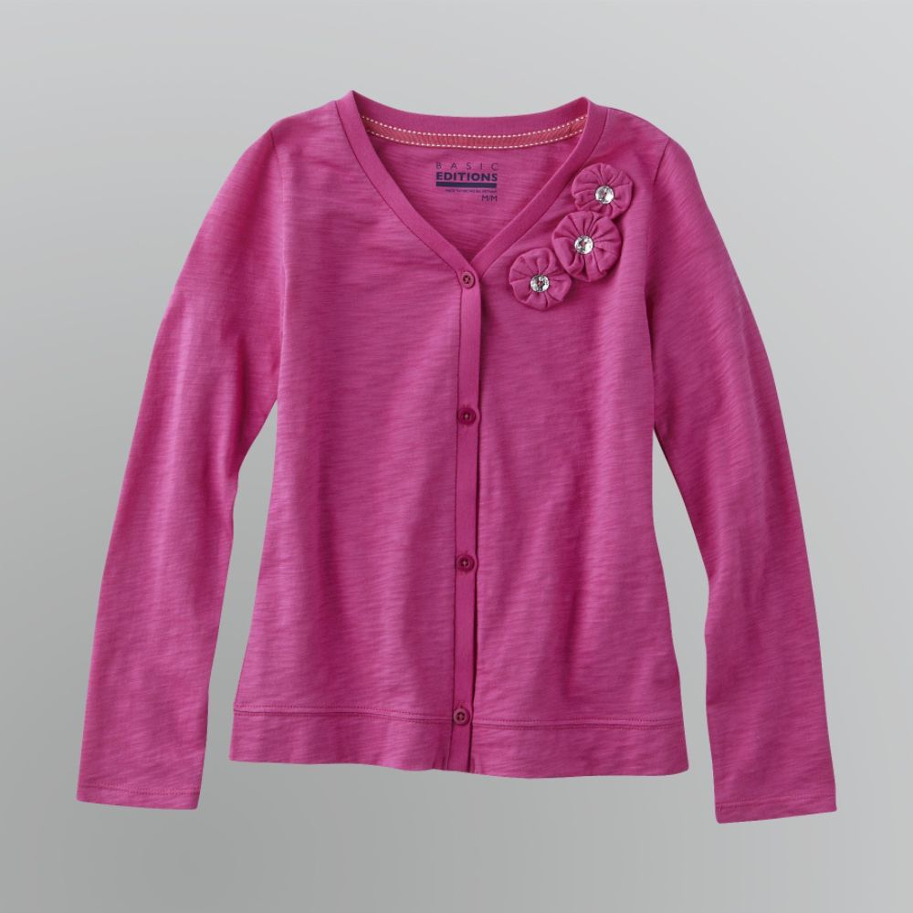 Girl's Solid Cardigan at Kmart.com
