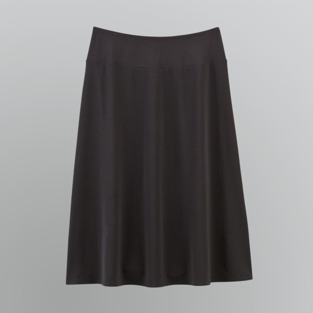 Laura Scott Women's Solid Black Skirt at Sears.com
