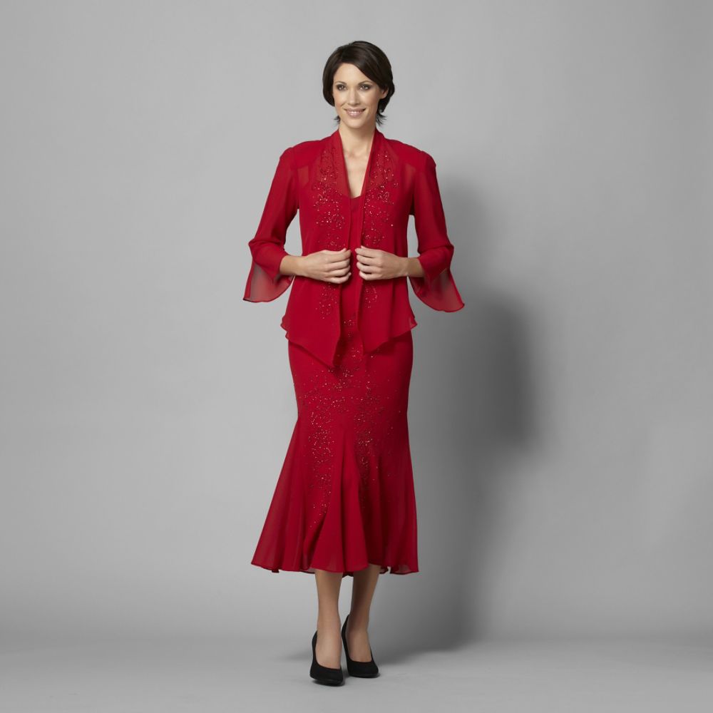 R & M Richards Women's Beaded Gown & Jacket at Sears.com