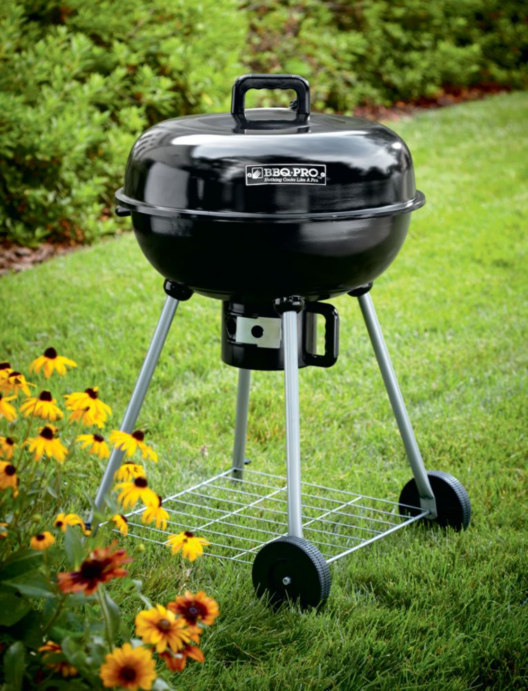 BBQ Pro 22.5in Kettle Charcoal Grill, Cover, & Accessories Bundle at Sears.com