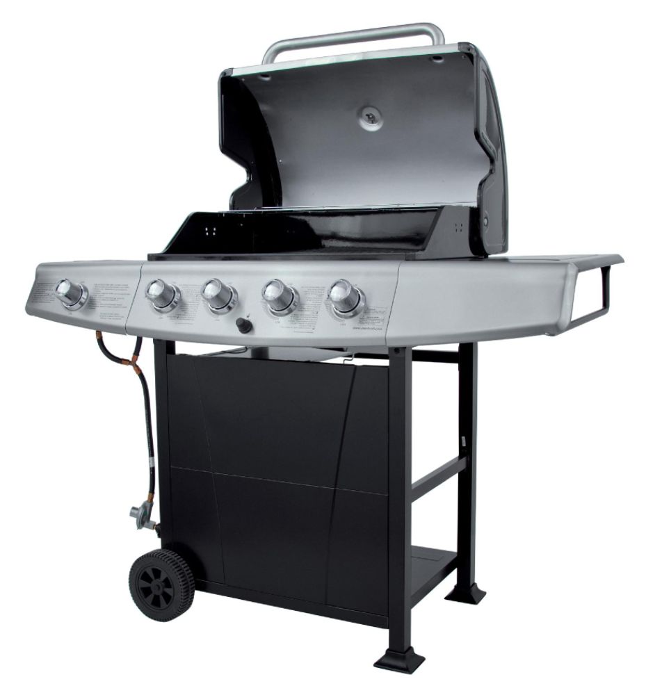 4-Burner Gas Grill with Side Burner- Char-Broil-Outdoor Living-Grills &amp; Outdoor Cooking-Gas Grills