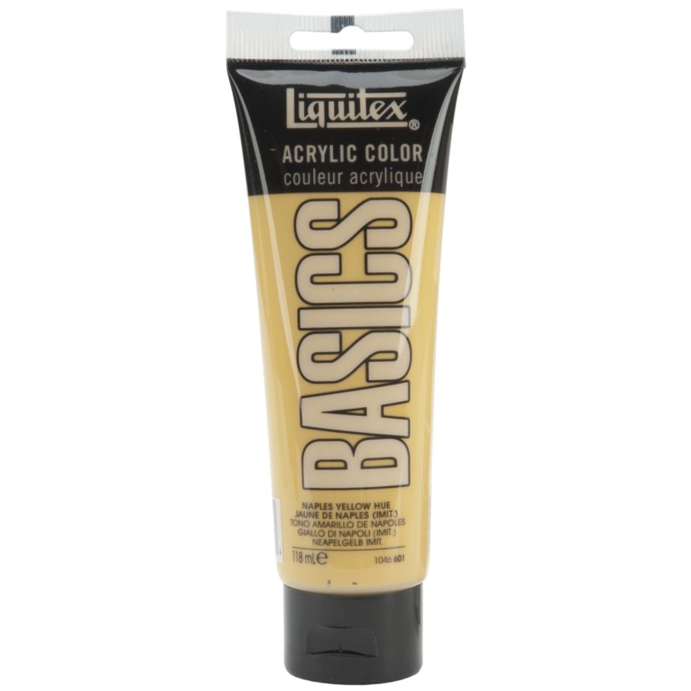 Reeves Liquitex Basics Acrylic Paint, Naples Yellow Hue