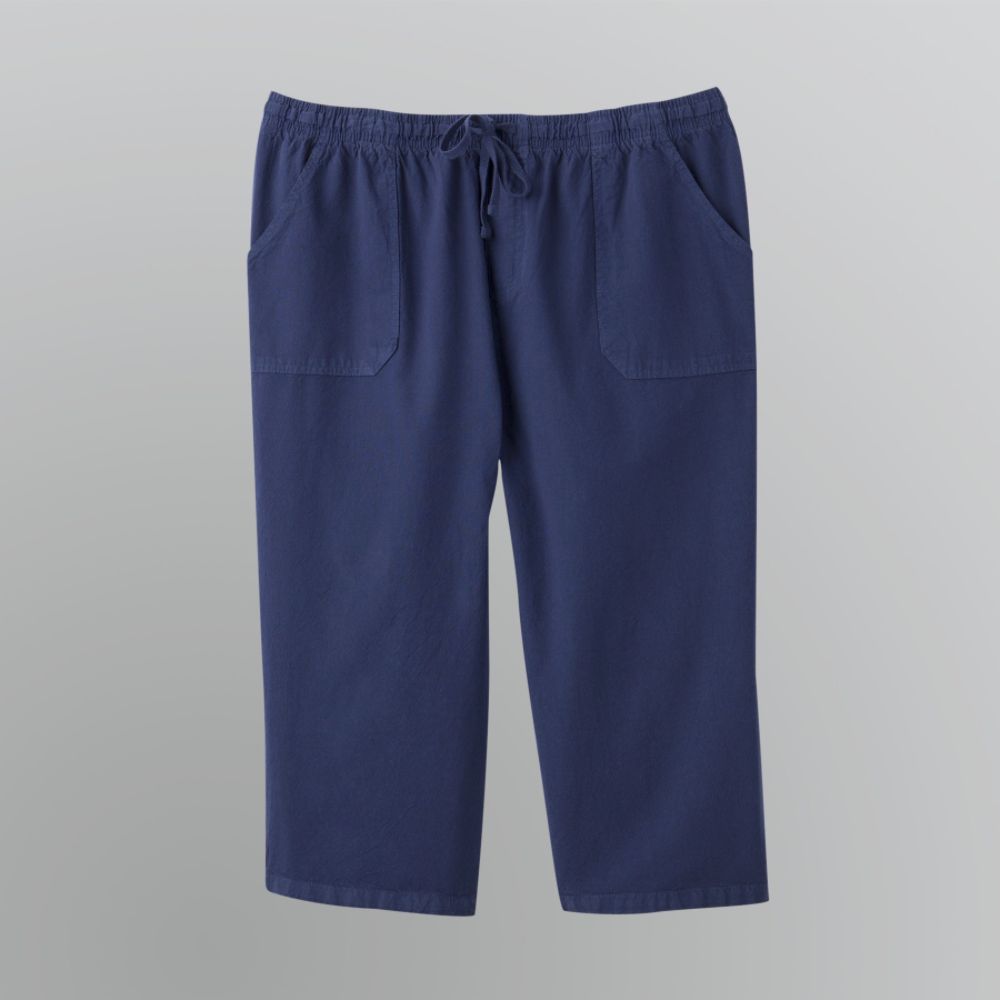 Basic Editions Women's Gauzy Capri Pants at Kmart.com