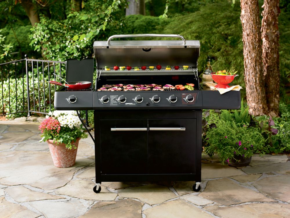 Char-Broil 6-Burner Gas Grill with Side Burner at Kmart.com