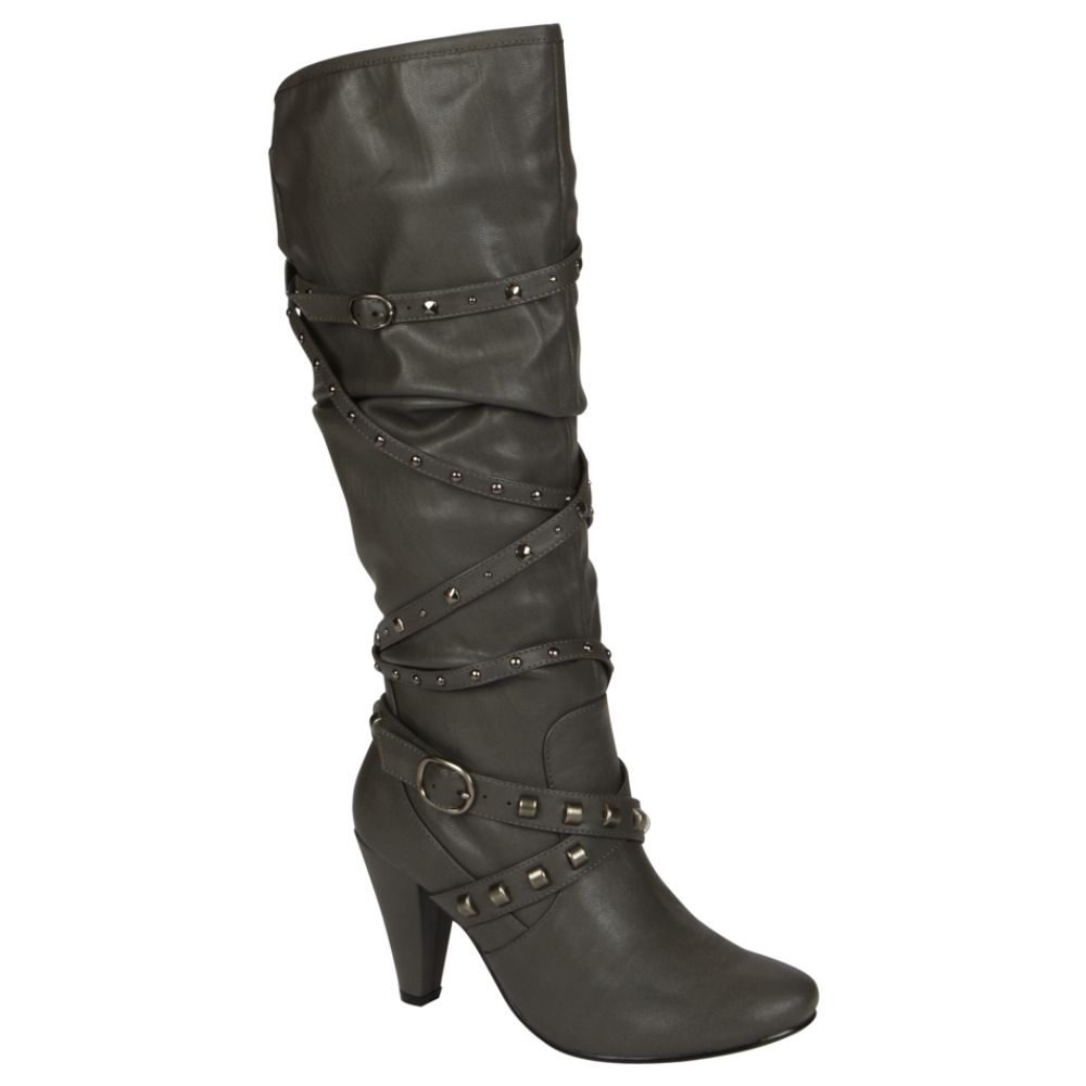 Italina Women's Reiley Slouch Boot - Grey at Kmart.com