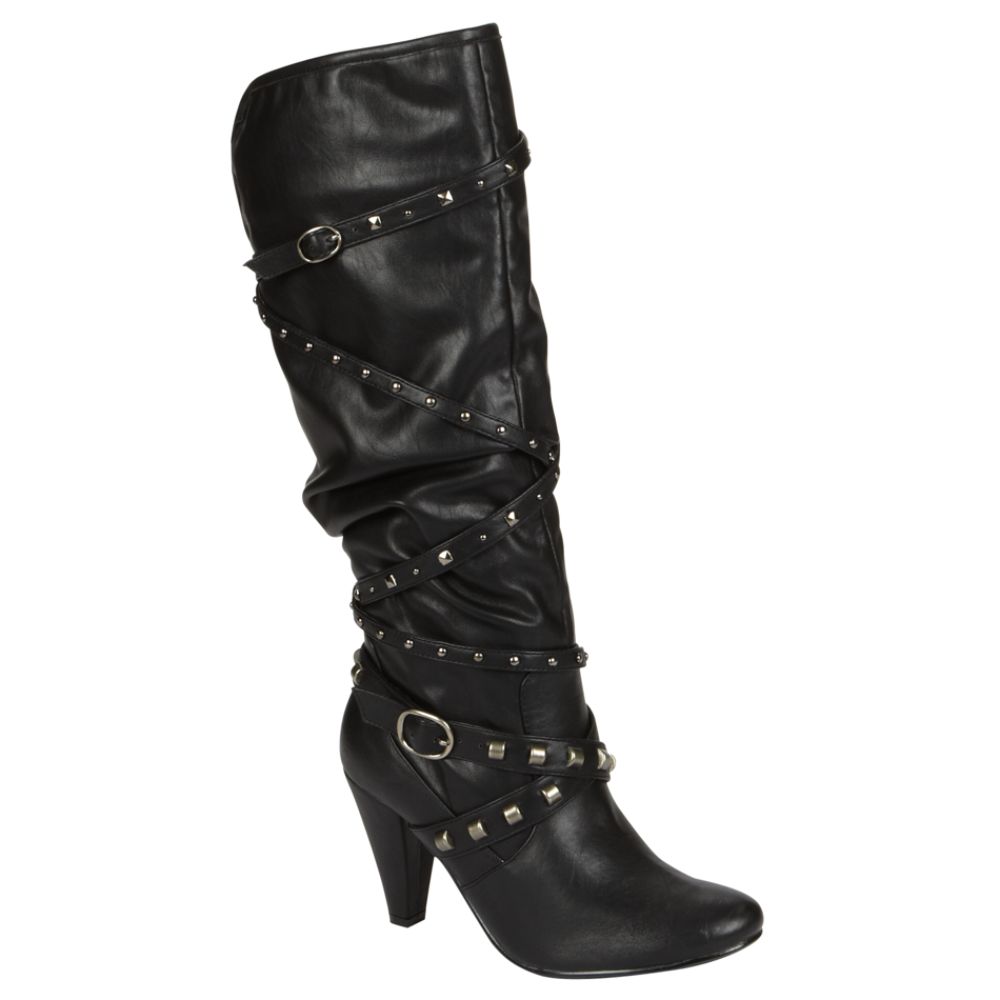 Italina Women's Reiley Slouch Boot - Black at Kmart.com