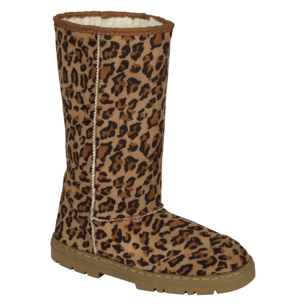 Italina Women's Zelia Flat Boot - Leopard at Kmart.com