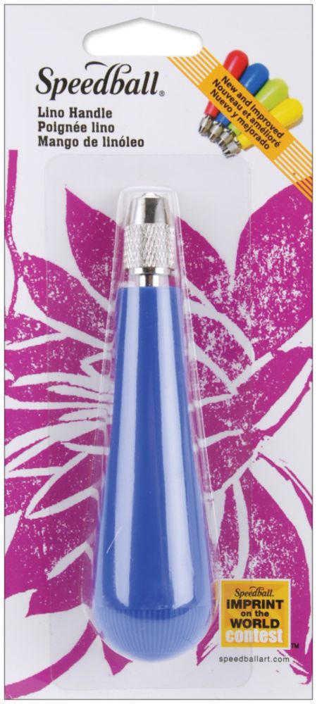 Speedball Art Products Speedball Lino Handle, 1/Pkg, Blue