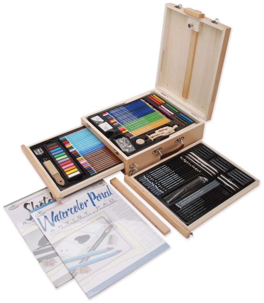 Royal Brush Easel Artist Set, Sketching & Drawing