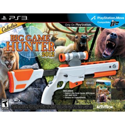 Activision CABELA'S BIG GAME HUNTER 12 PS3 W/GUN