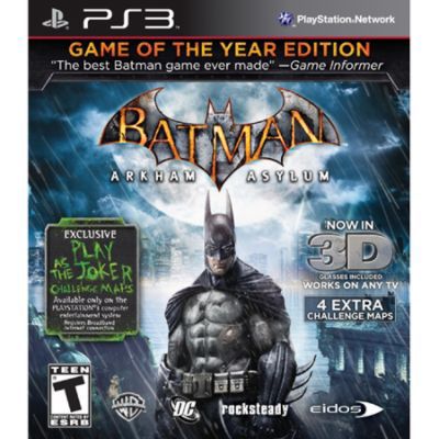 Warner Bros. BATMAN ARKHAM ASYLUMGOTY PS3 at Kmart.com