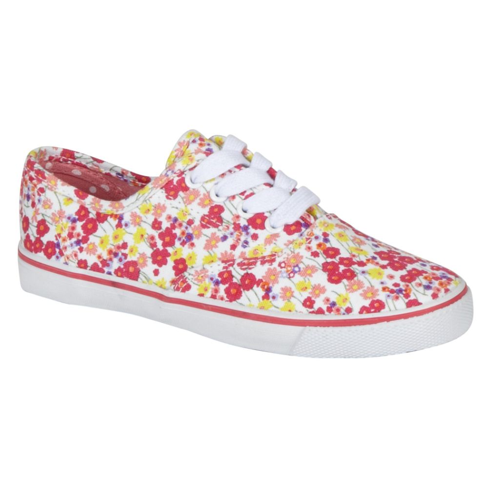 Joe Boxer Girl's Rewind Canvas Lace Up - Muti at Kmart.com