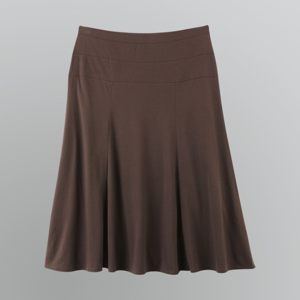 Basic Editions Women's Plus Knit Maxi Skirt at Kmart.com